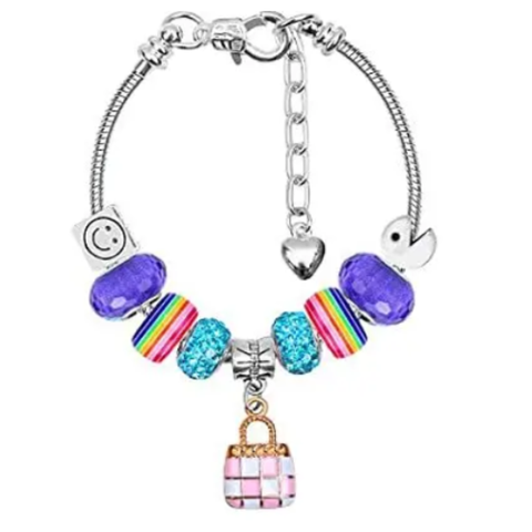 MOR 66 Parça DIY Kolye Bileklik Seti