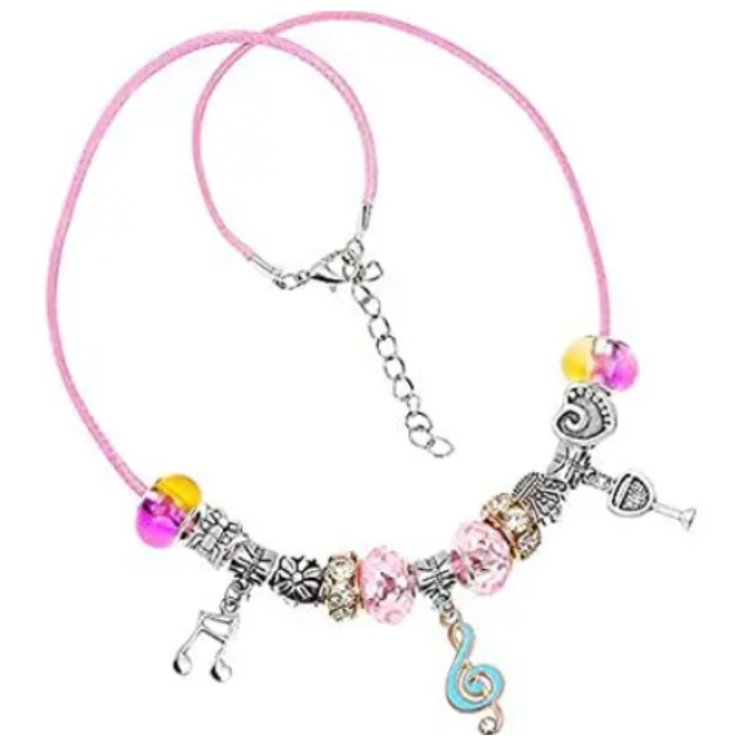 MOR 66 Parça DIY Kolye Bileklik Seti