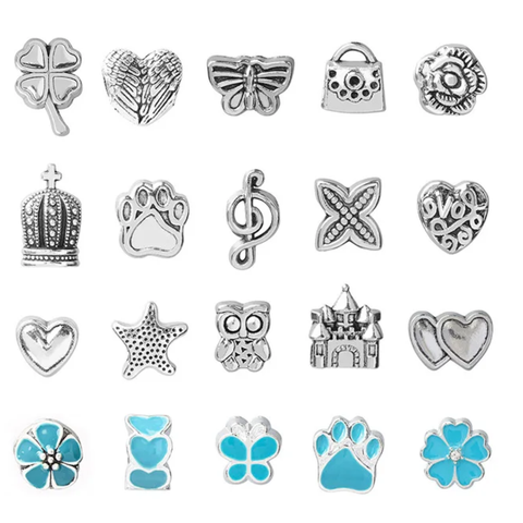 DENIZ 66 Parça DIY Kolye Bileklik Seti (Mavi)