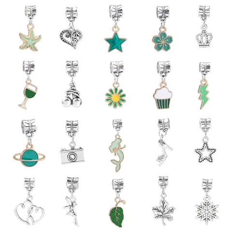 YEŞİL 66 Parça DIY Kolye Bileklik Seti