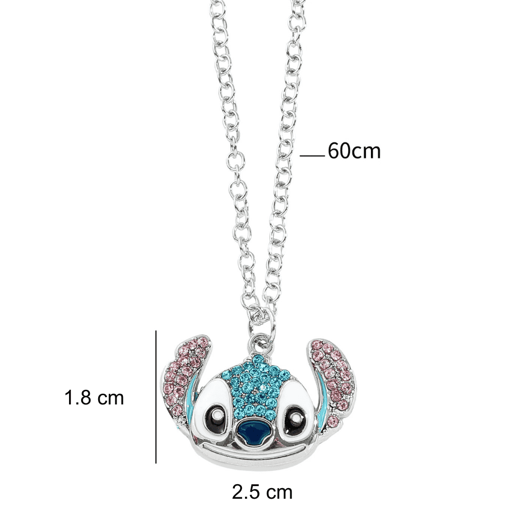 Disney Stitch Karikatür Kolye