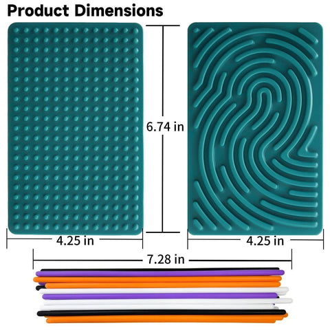 Silikon Rahatlatıcı Duyusal Aktivite Boardu