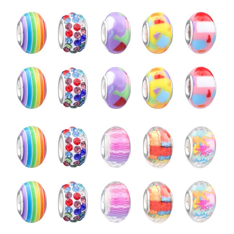 UNICORN 66 Parça DIY Kolye Bileklik Seti