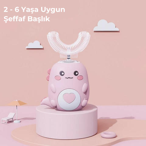 Dino 2-6 Yaş Çocuk Şarjlı Diş Fırçası