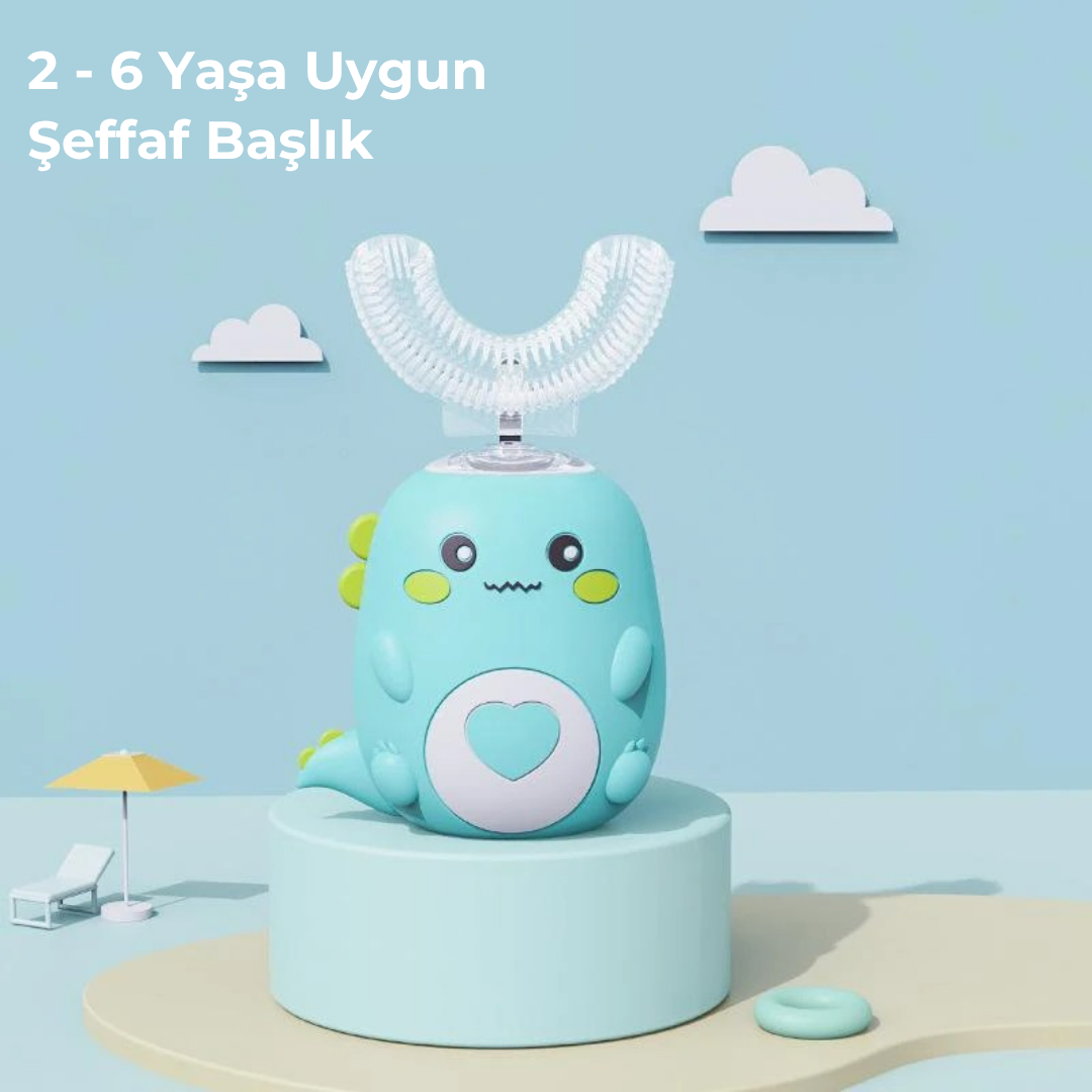 Dino 2-6 Yaş Çocuk Şarjlı Diş Fırçası