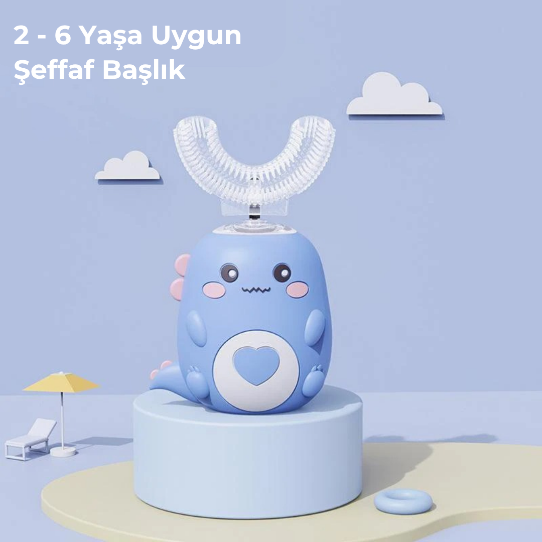 Dino 2-6 Yaş Çocuk Şarjlı Diş Fırçası