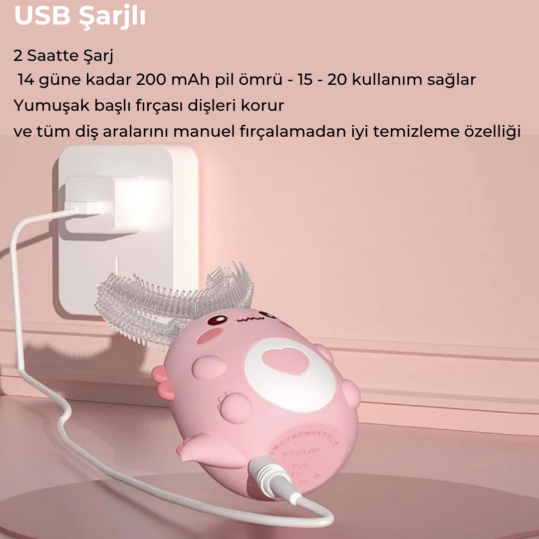 Dino Şarjlı Diş Fırçası YEDEK Başlık