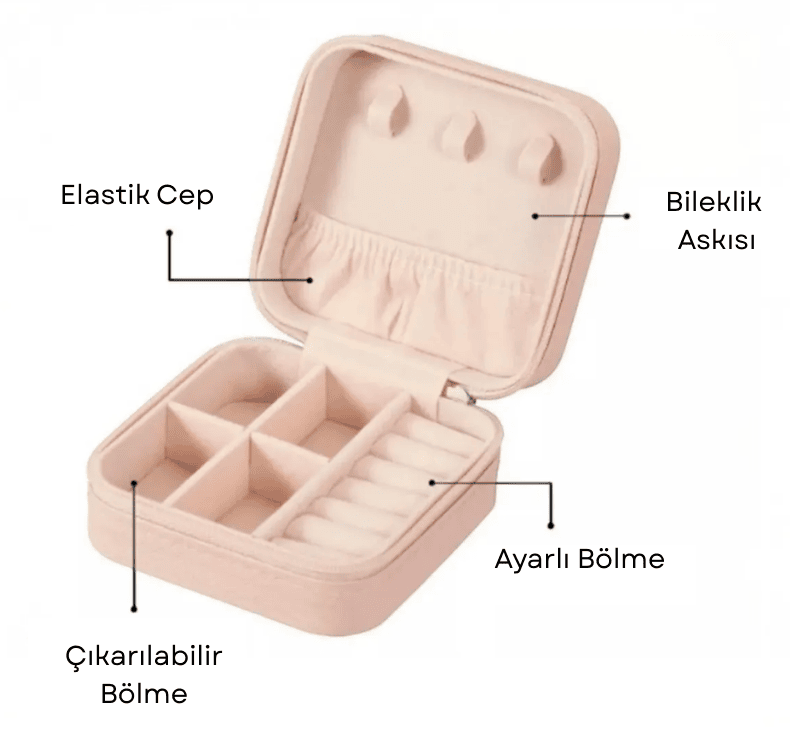 PRENSES DIY Takı Kutusu