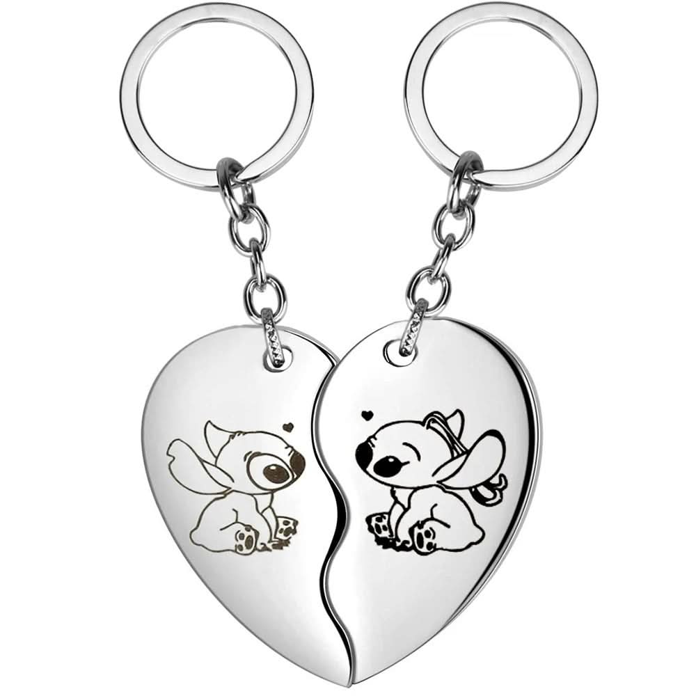 Disney BFF Lilo ve Stitch 2'li Kolye