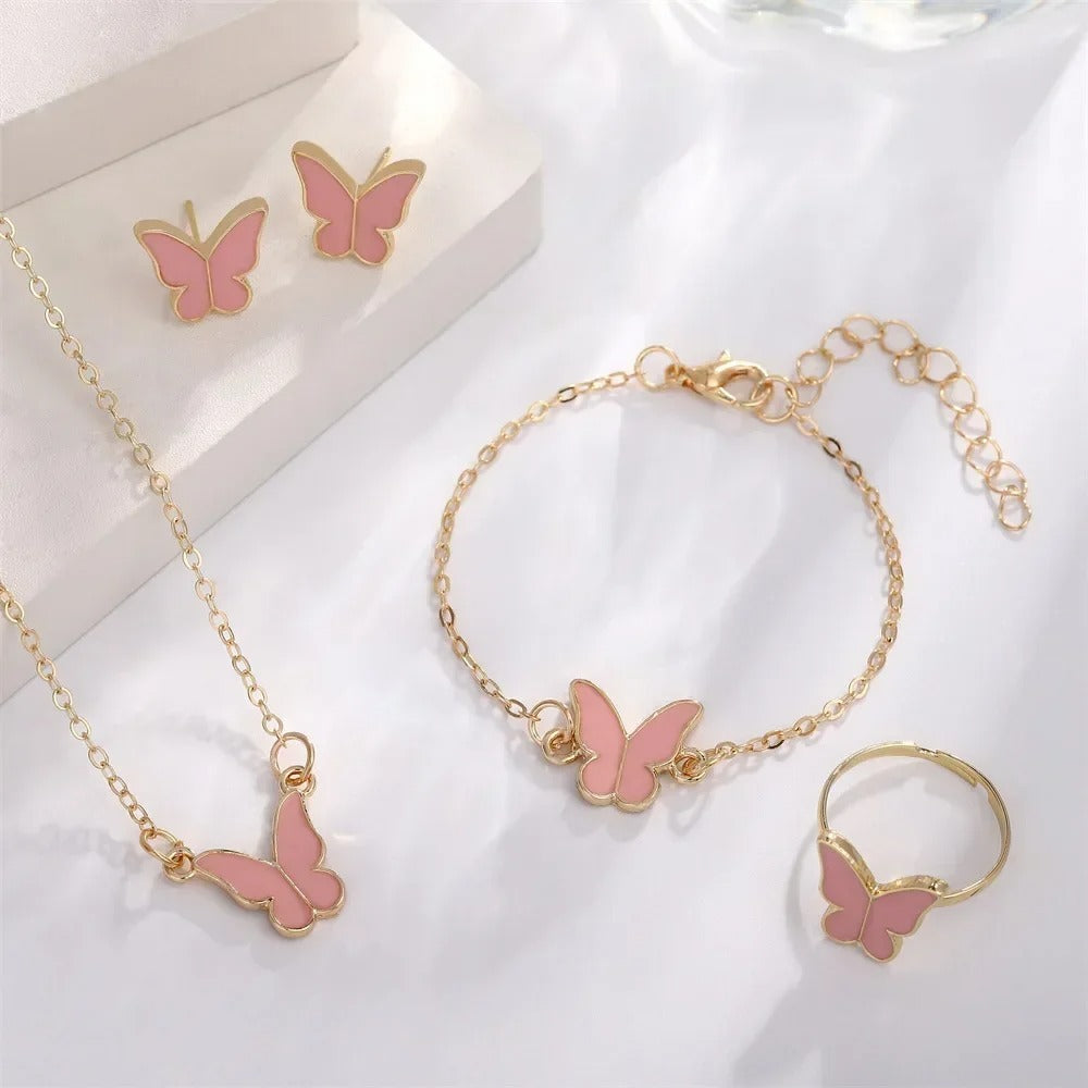 Kelebek 4'lü Set
