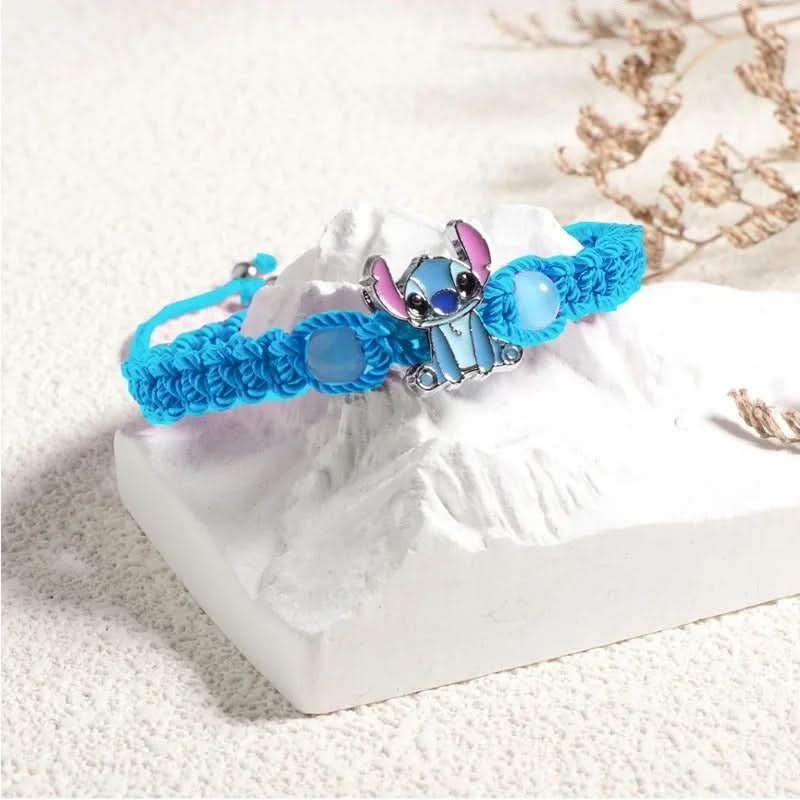 Lilo ve Stitch Örgü Kolye