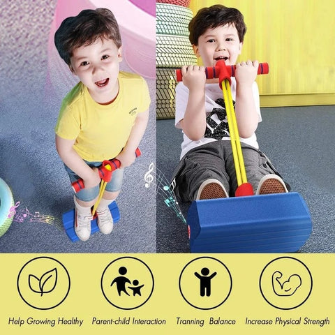 Pogo Tutma Kollu Zıplama Minderi