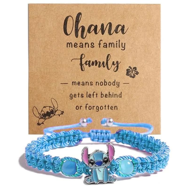 Lilo ve Stitch Örgü Kolye