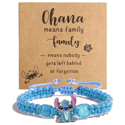 Lilo ve Stitch Örgü Kolye