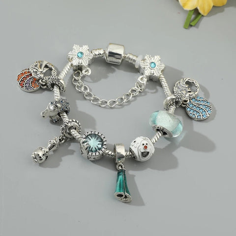 Disney Karlar Ülkesi Elsa (Frozen) Figür Bileklik