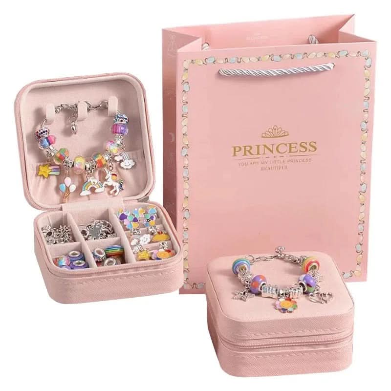 UNICORN 66 Parça DIY Kolye Bileklik Seti